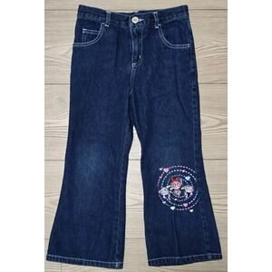 Vintage‎ Power Puff Girls Jeans Embroidered Size 5 Cartoon Network 11x16 Girls
